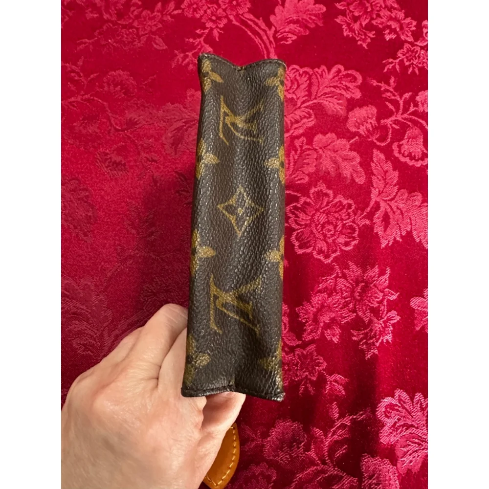 Louis Vuitton Brown Monogram Small Zip Pouch - Picture 10 of 10